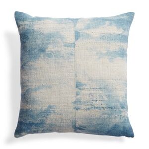 Arhaus set of 2 Batik blue Cloud pillow covers